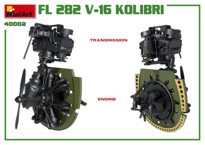 MiniArt 1/35 Military - Fl 282 V-16 Kolibri Helicopter - 41002