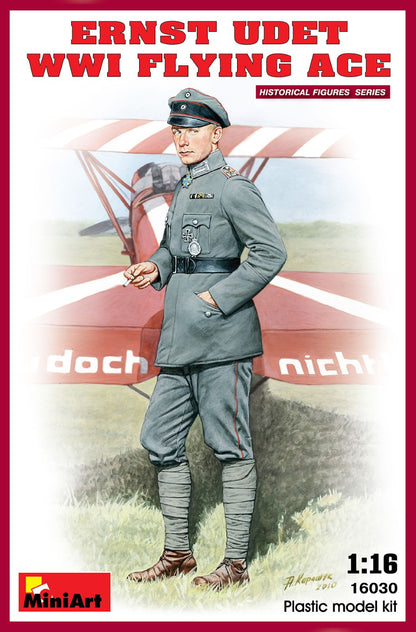 MiniArt Ernst Udet. WWI Flying Ace - 16030 box art