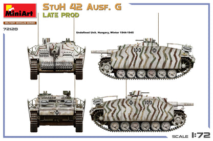 MiniArt 1/72 Military - StuH 42 Ausf. G Late Prod - 72120