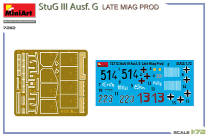 MiniArt 1/72 Military - StuH 42 Ausf. G Late Miag Prod - 72112