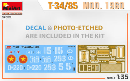MiniArt 1/35 Military - T34/85 Mod 1960 - 37089