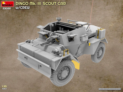 MiniArt 1/35 Military - Dingo Mk III Scout Car w/ Crew - 53088