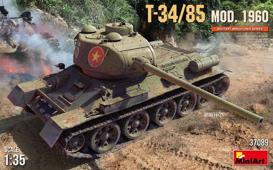 MiniArt T34/85 Mod 1960 - 37089 box art