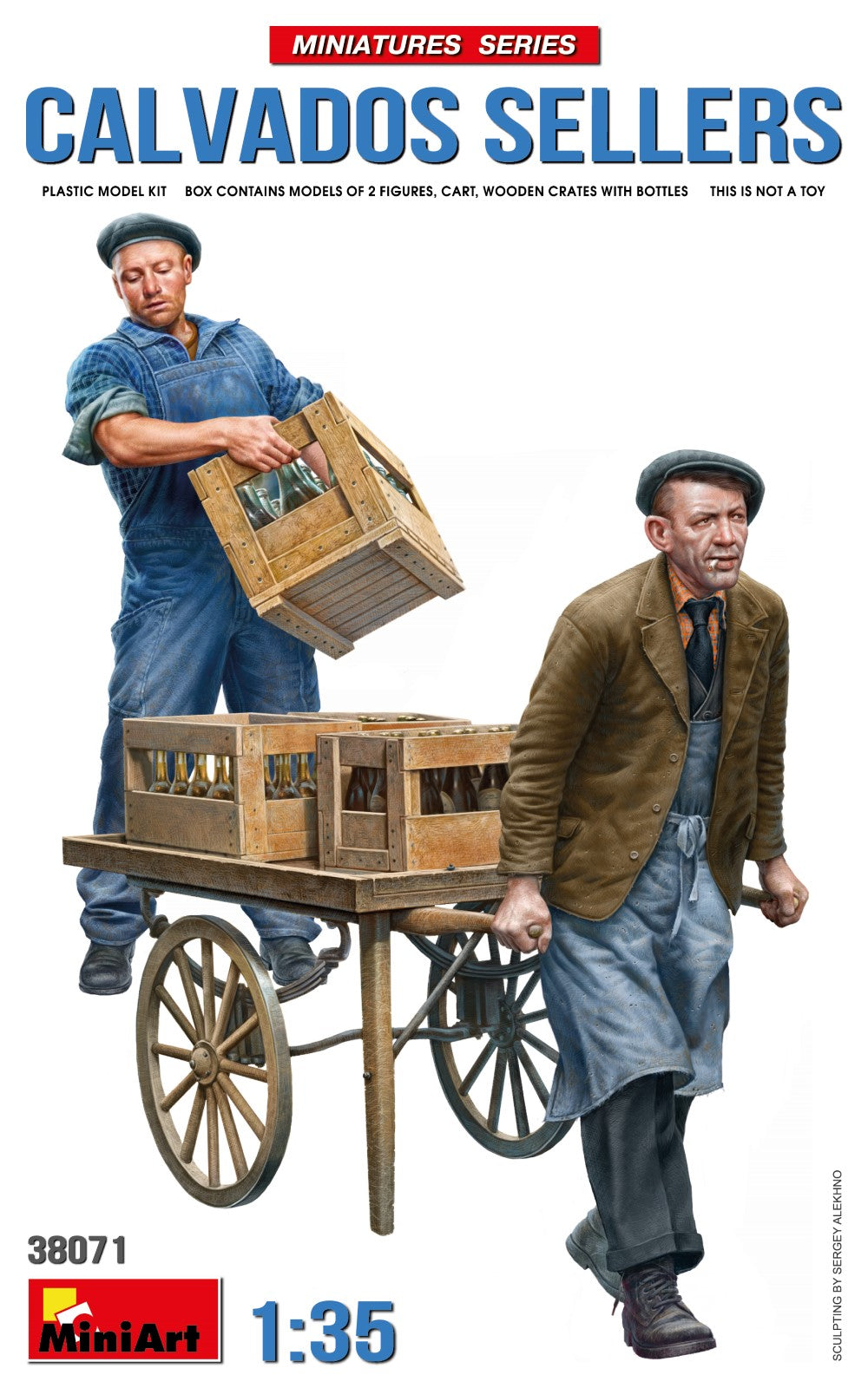 MiniArt Calvados Sellers - 38071 box art