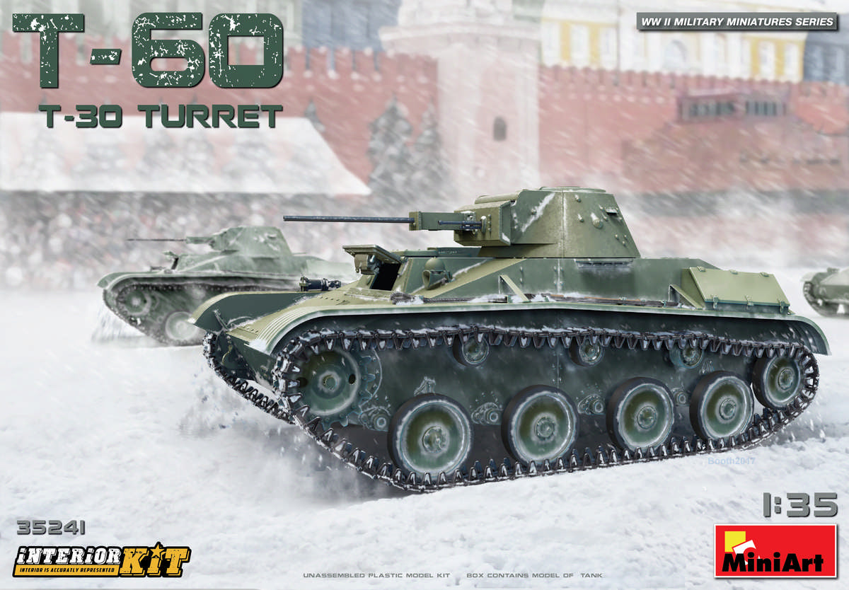 MiniArt T-60 (T-30 Turret) with Interior - 35241 box art