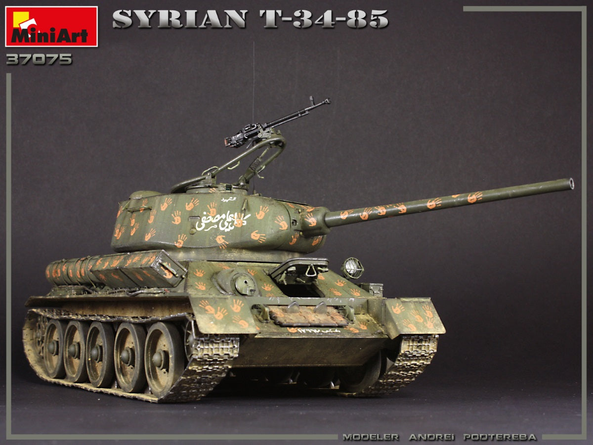 MiniArt 1/35 Military - T34/85 Syrian - 37075