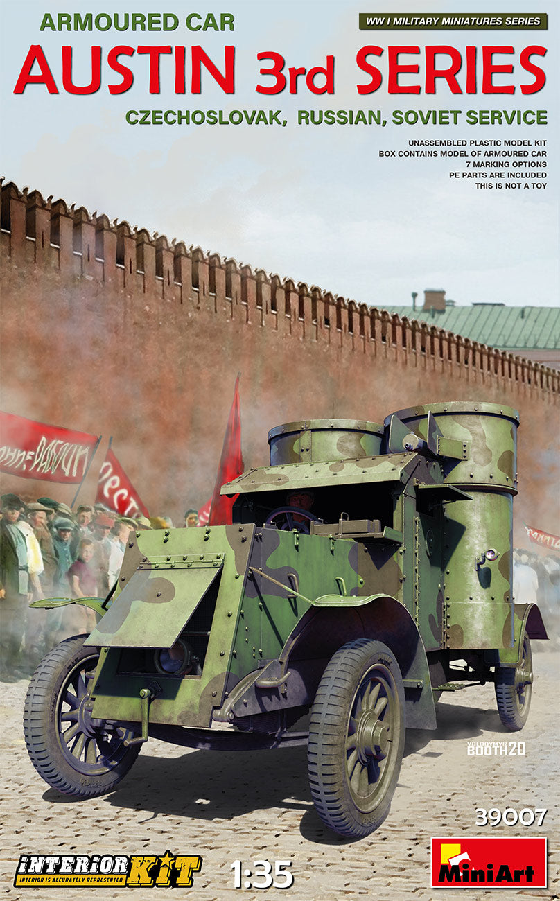 MiniArt Austin Armored Car (Soviet Service) - 39007 box art