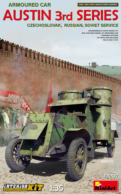 MiniArt Austin Armored Car (Soviet Service) - 39007 box art