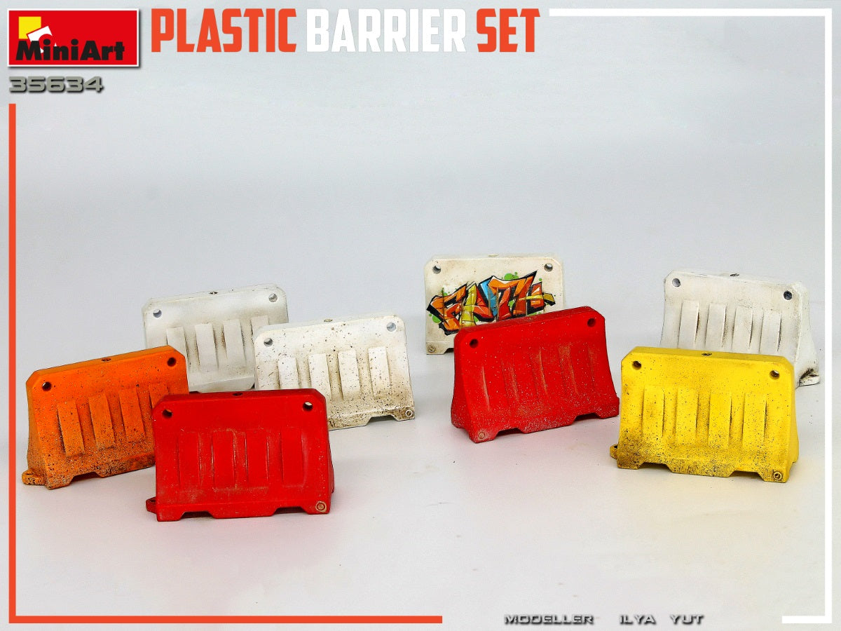 MiniArt 1/35 Military - Plastic Barrier Set - 35634
