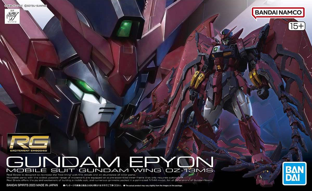 Bandai RG 1/144 Gundam Epyon MK65442 - image 2