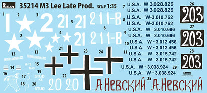 MiniArt 1/35 Military - M3 Lee Late Production - 35214