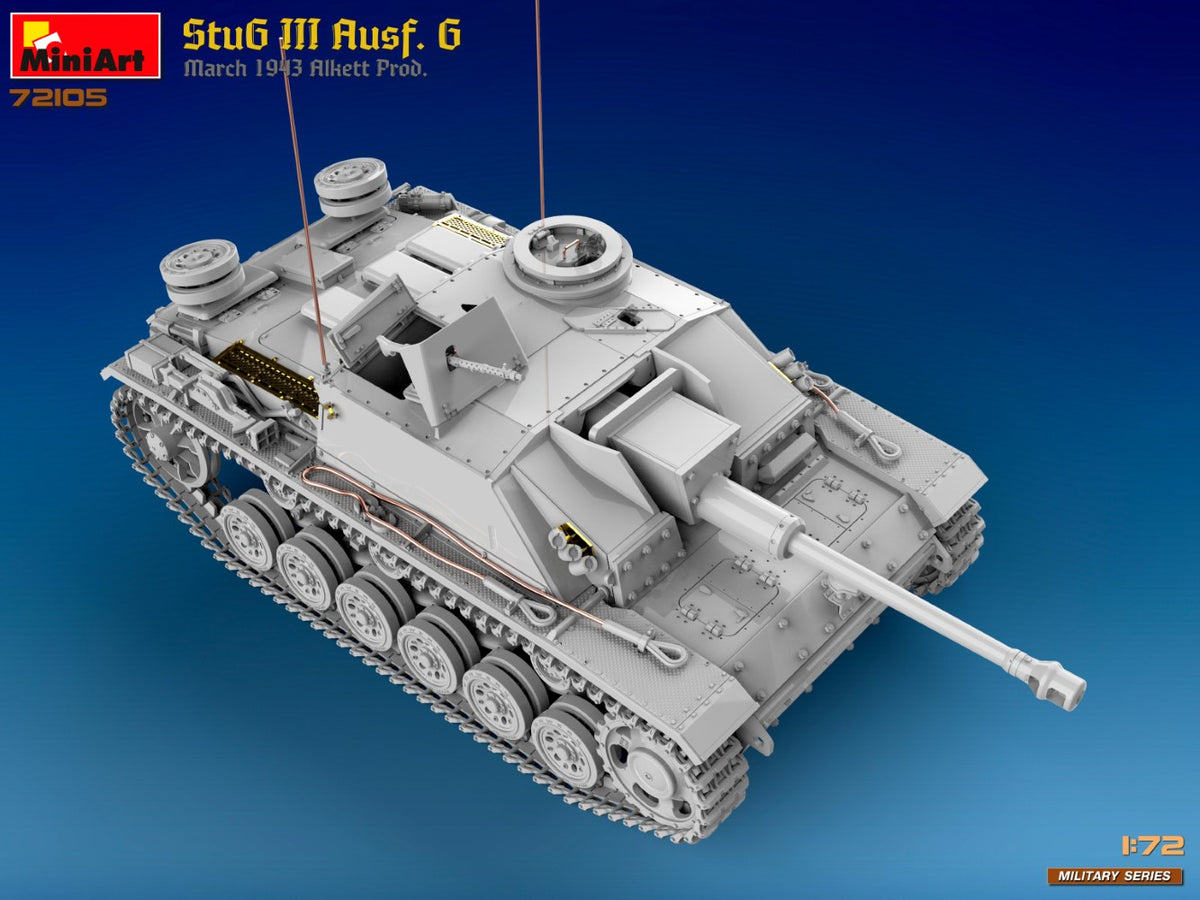MiniArt 1/72 Military - StuG III Ausf G March 1943 Prod - 72105
