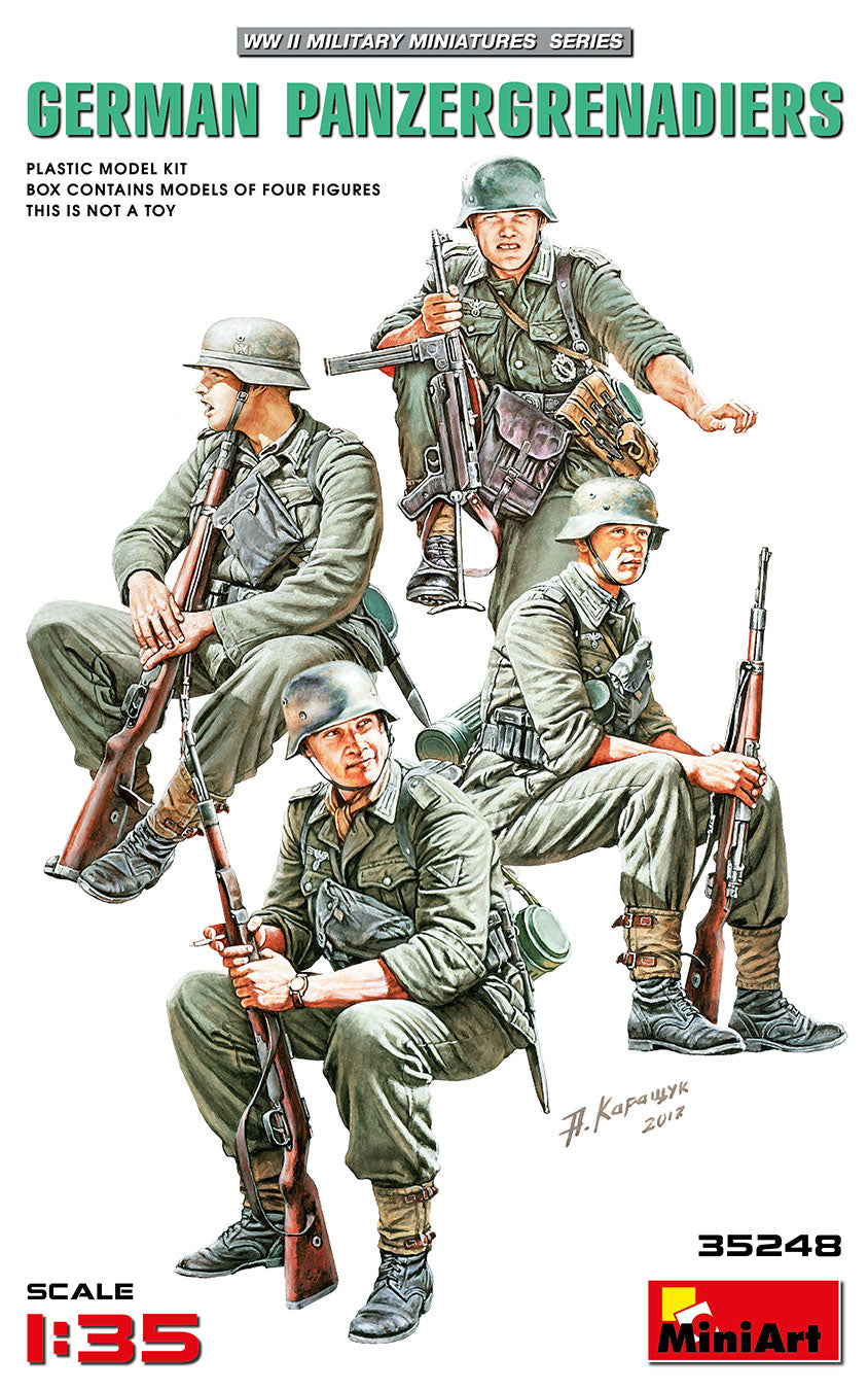 MiniArt German Panzergrenadiers - 35248 box art
