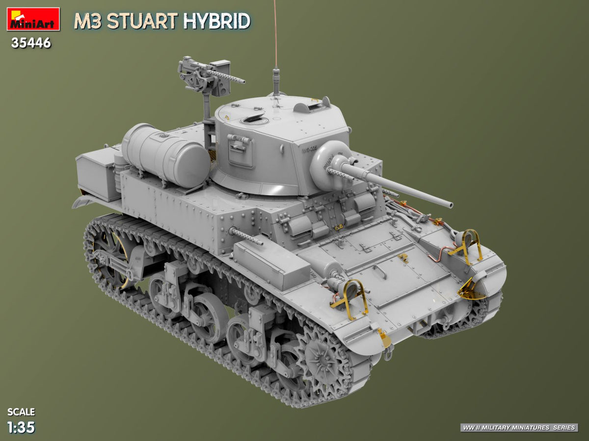 MiniArt 1/35 Military - M3 Stuart Hybrid - 35446