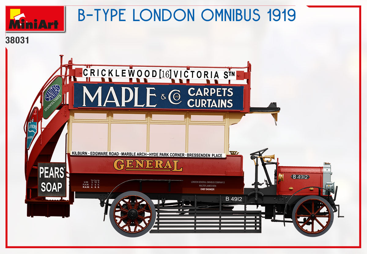 MiniArt 1/35 Military - B-Type London Omnibus (1919) - 38031
