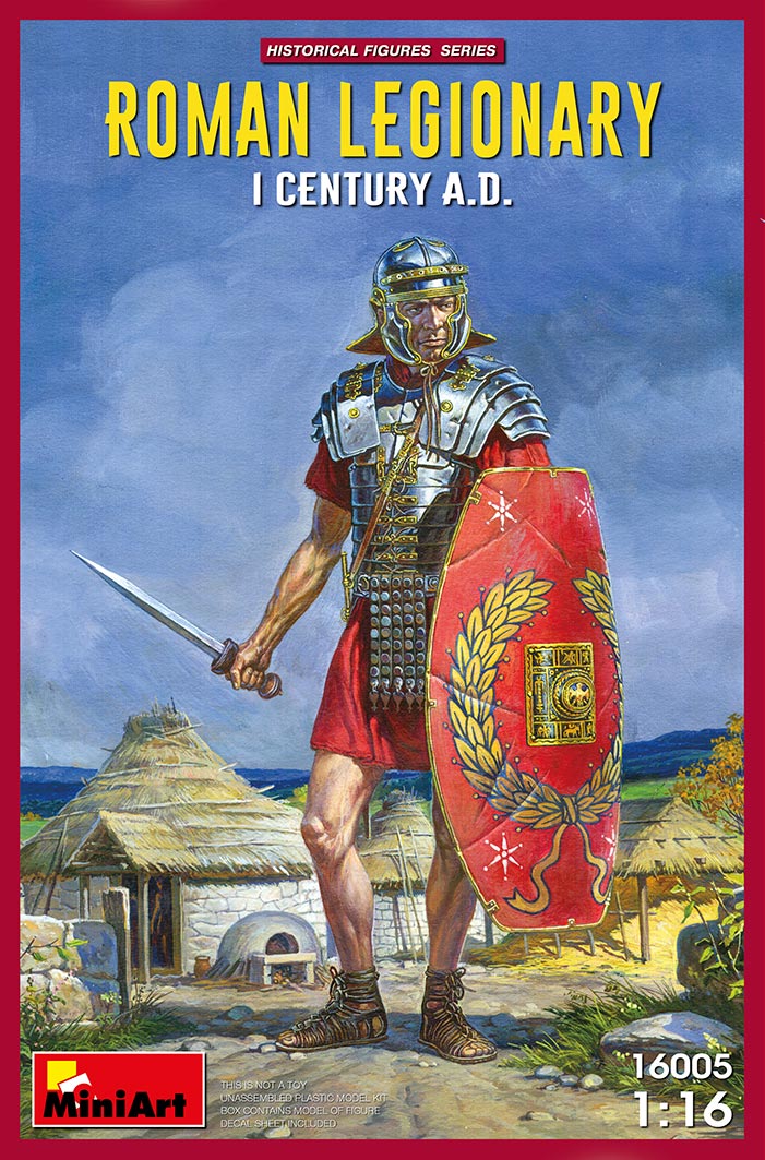 MiniArt Roman Legionary I Century AD - 16005 box art
