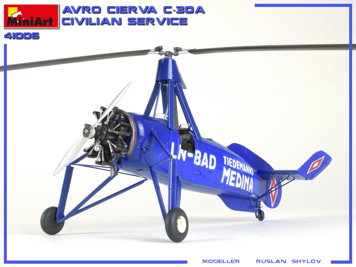 MiniArt 1/35 Military - Avro Cierva C.30A Civilian Service - 41006
