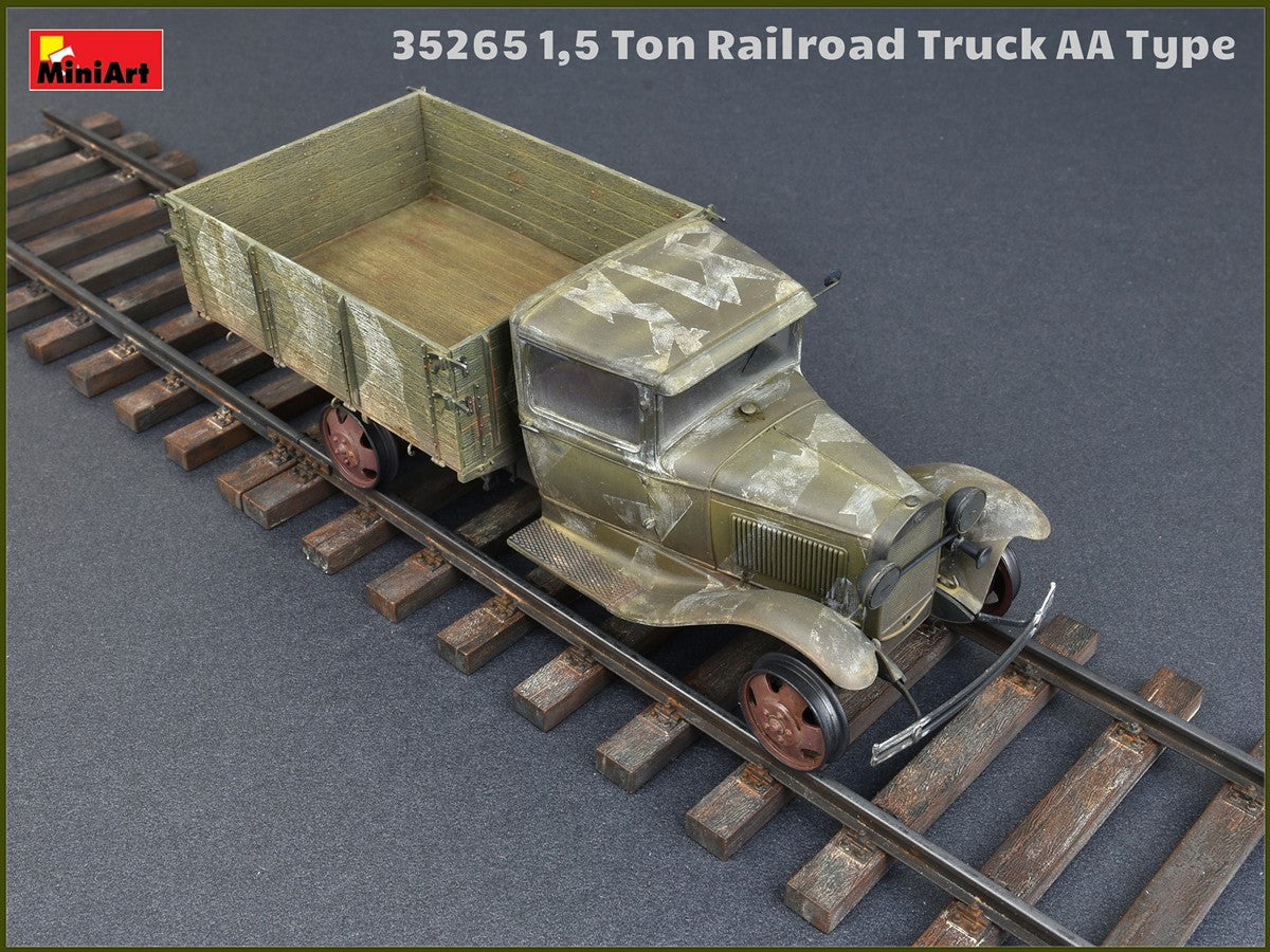 MiniArt 1/35 Military - ,5 Ton Railroad Truck AA Type - 35265