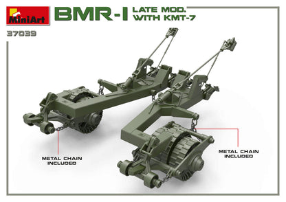 MiniArt 1/35 Military - BMR-1 Late Mod with KMT-7 - 37039