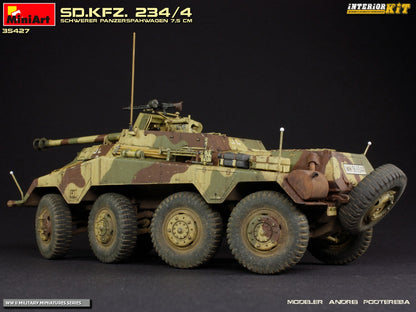 MiniArt 1/35 Military - Sd.Kfz. 234/4 Schwerer Panzerspahwagen 7.5 - 35427