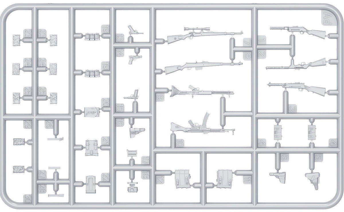 MiniArt 1/35 Military - German Infantry Weapons & Equipment - 35247