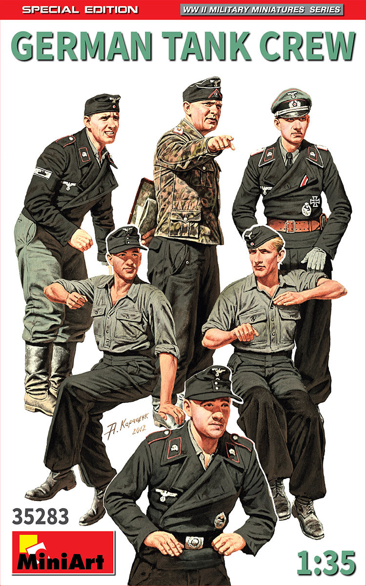 MiniArt German Tank Crew Special Edition - 35283 box art