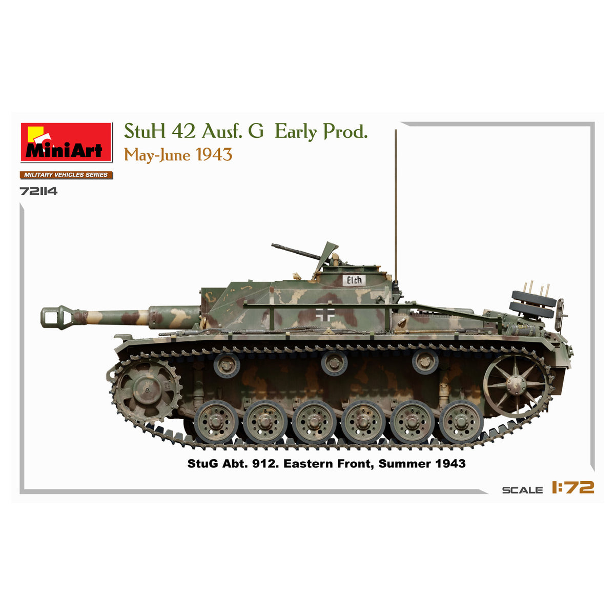 MiniArt 1/72 Military - StuH 42 Ausf. G Early Prod - 72114
