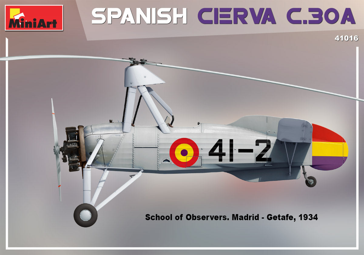 MiniArt 1/35 Military - Spanish Cierva C.30A - 41016