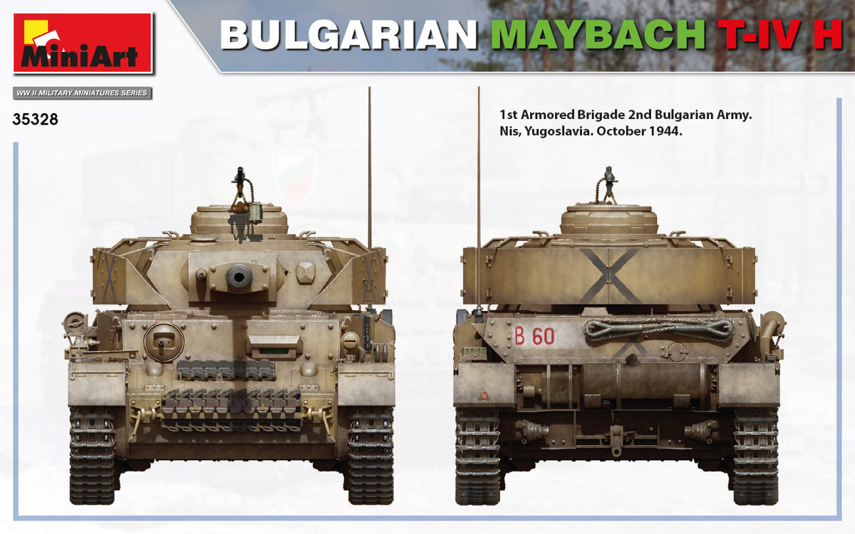 MiniArt 1/35 Military - Bulgarian Maybach T-IV H Tank - 35328