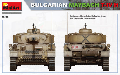 MiniArt 1/35 Military - Bulgarian Maybach T-IV H Tank - 35328