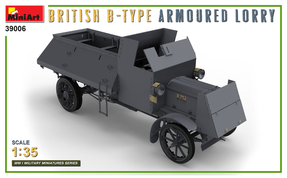MiniArt 1/35 Military - British B-Type Armoured Lorry - 39006
