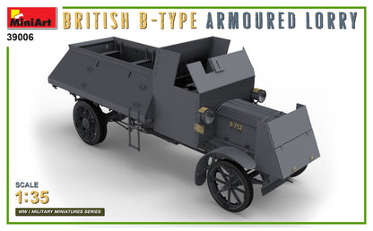 MiniArt 1/35 Military - British B-Type Armoured Lorry - 39006