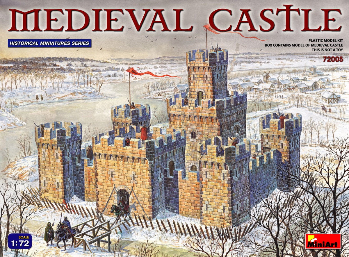 MiniArt Medieval Castle - 72005 box art