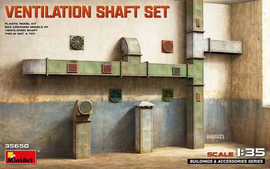 MiniArt Ventilation Shaft Set - 35650 box art