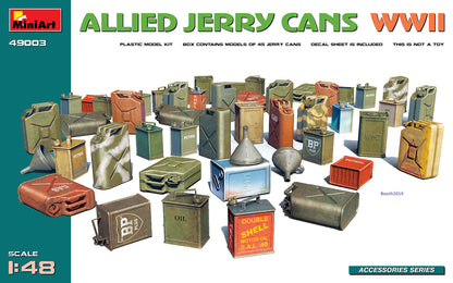 MiniArt Allied Jerry Cans WWII - 49003 box art