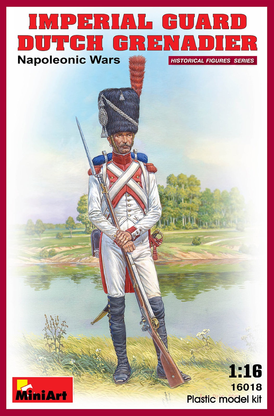 MiniArt Imperial Guard Dutch Grenadier Napoleonic - 16018 box art