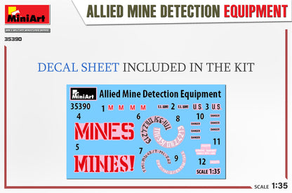 MiniArt 1/35 Military - Allied Mine Detection Equipment - 35390