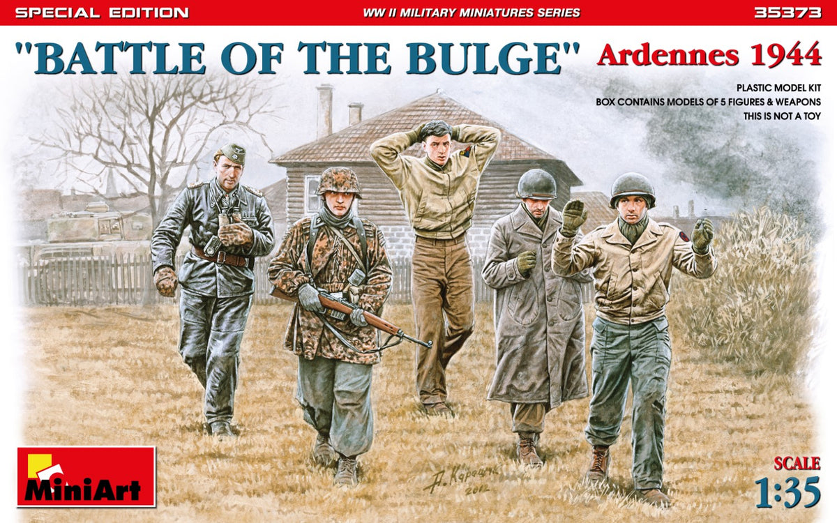 MiniArt Battle of the Bulge, Ardennes 1944 Spec Ed - 35373 box art