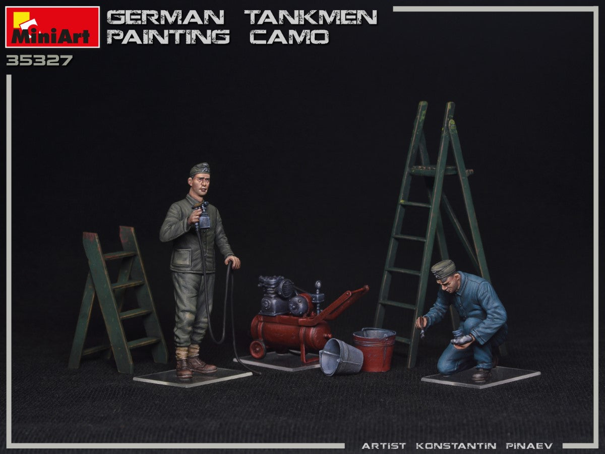 MiniArt 1/35 Military - German Tankmen, Painting Camo - 35327