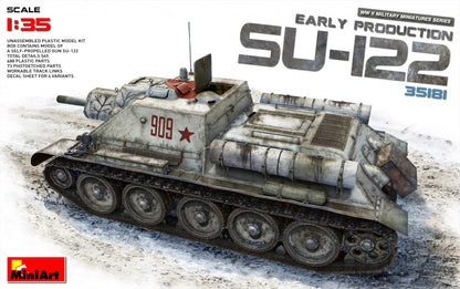 MiniArt SU-122 Soviet Self Propelled Gun (Early) - 35181 box art