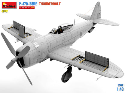 MiniArt 1/48 Aircraft - P-47D-25RE Thunderbolt, Advanced Kit - 48001