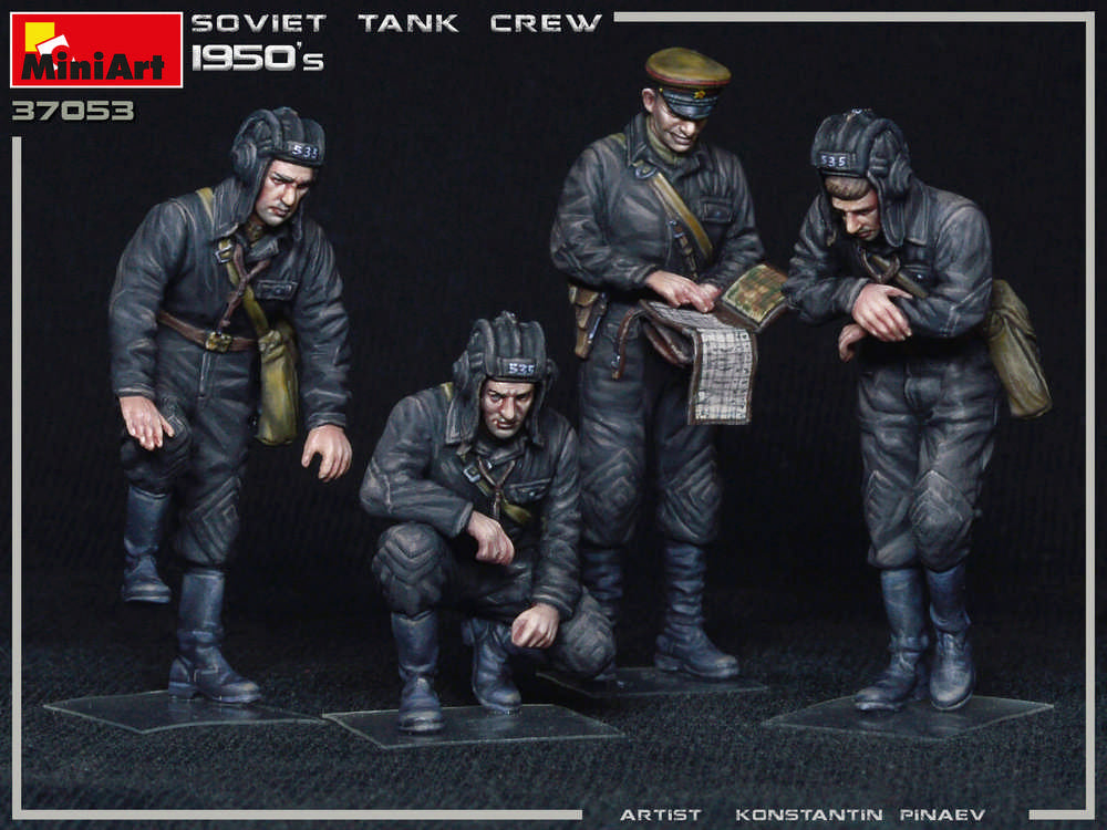 MiniArt 1/35 Military - Soviet Tank Crew 1950's - 37053