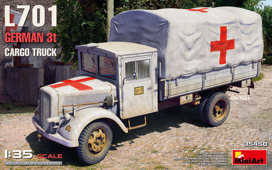 MiniArt L701 3t Cargo Truck - 35450 box art