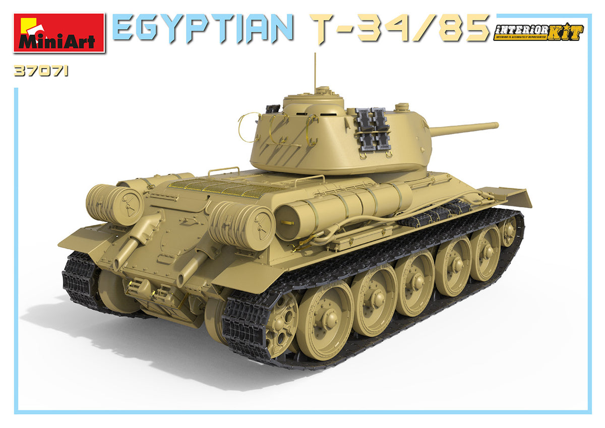 MiniArt 1/35 Military - T-34/85 Egyptian (Interior Kit) - 37071