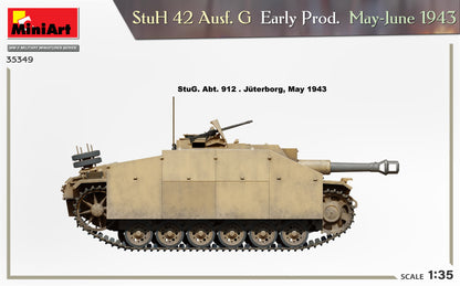 MiniArt 1/35 Military - StuH 42 Ausf G Early Prod (May-June 1943) - 35349