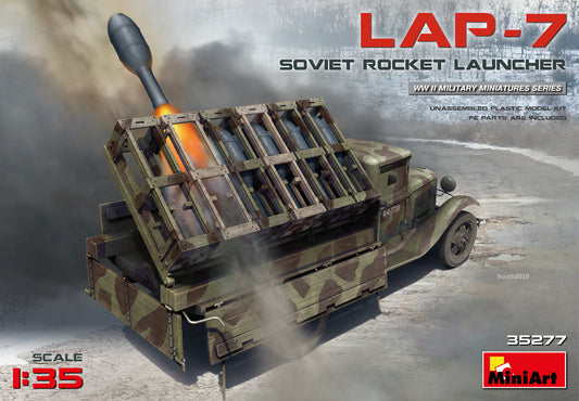 MiniArt Soviet Rocket Launcher LAP-7 - 35277 box art
