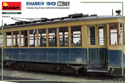 MiniArt 1/35 Military - Kharkiv 1943 - Tram & StugIII Ausf.G Big Set - 36067