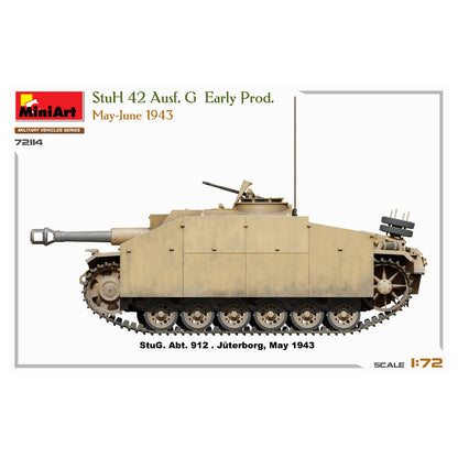 MiniArt 1/72 Military - StuH 42 Ausf. G Early Prod - 72114