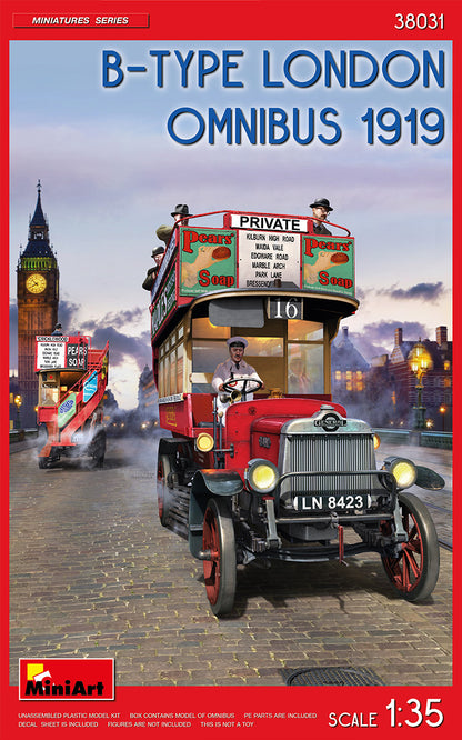 MiniArt B-Type London Omnibus (1919) - 38031 box art