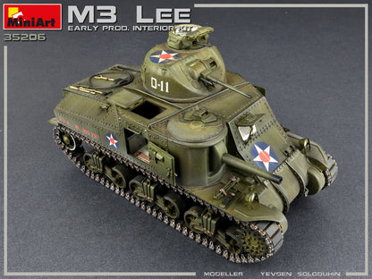MiniArt 1/35 Military - M3 Lee Early Prod. Interior Kit - 35206